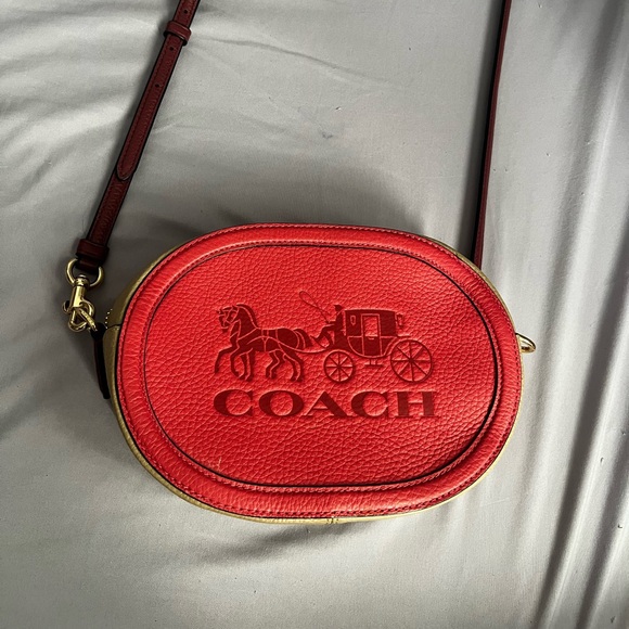 Coach Handbags - Coach purse beige and pink